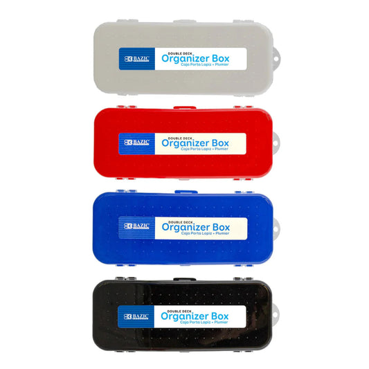 Bazic Double Deck Organizer Box