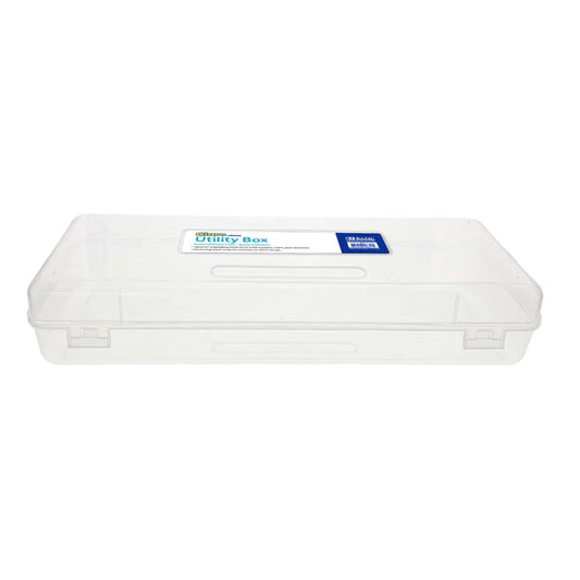 Bazic Utility Box Ruler Length, Clear