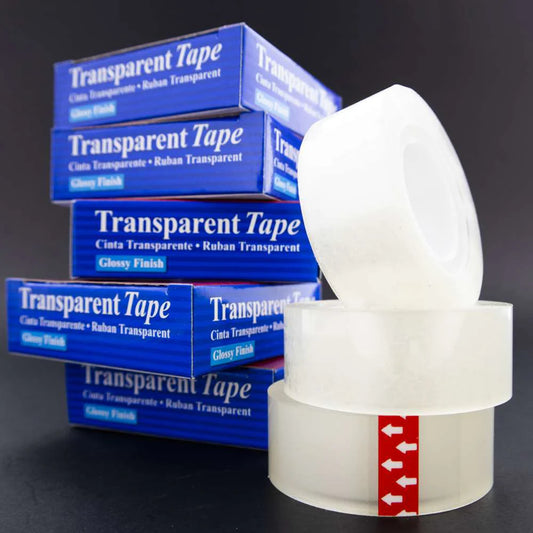 Bazic Transparent Tape Glossy Finish 3/4" x 1296"