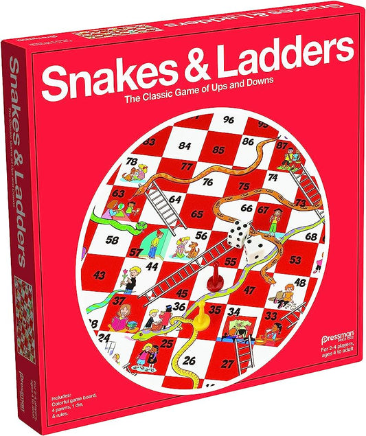 Pressman Snakes & Ladders