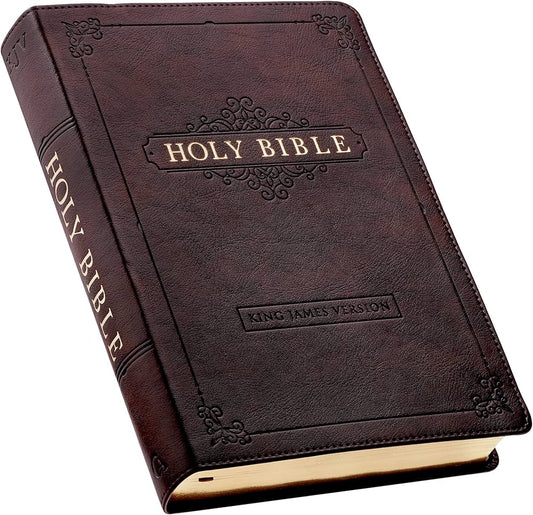 KJV Holy Bible Giant Print Full-Size Bible by Christian Art Publishers