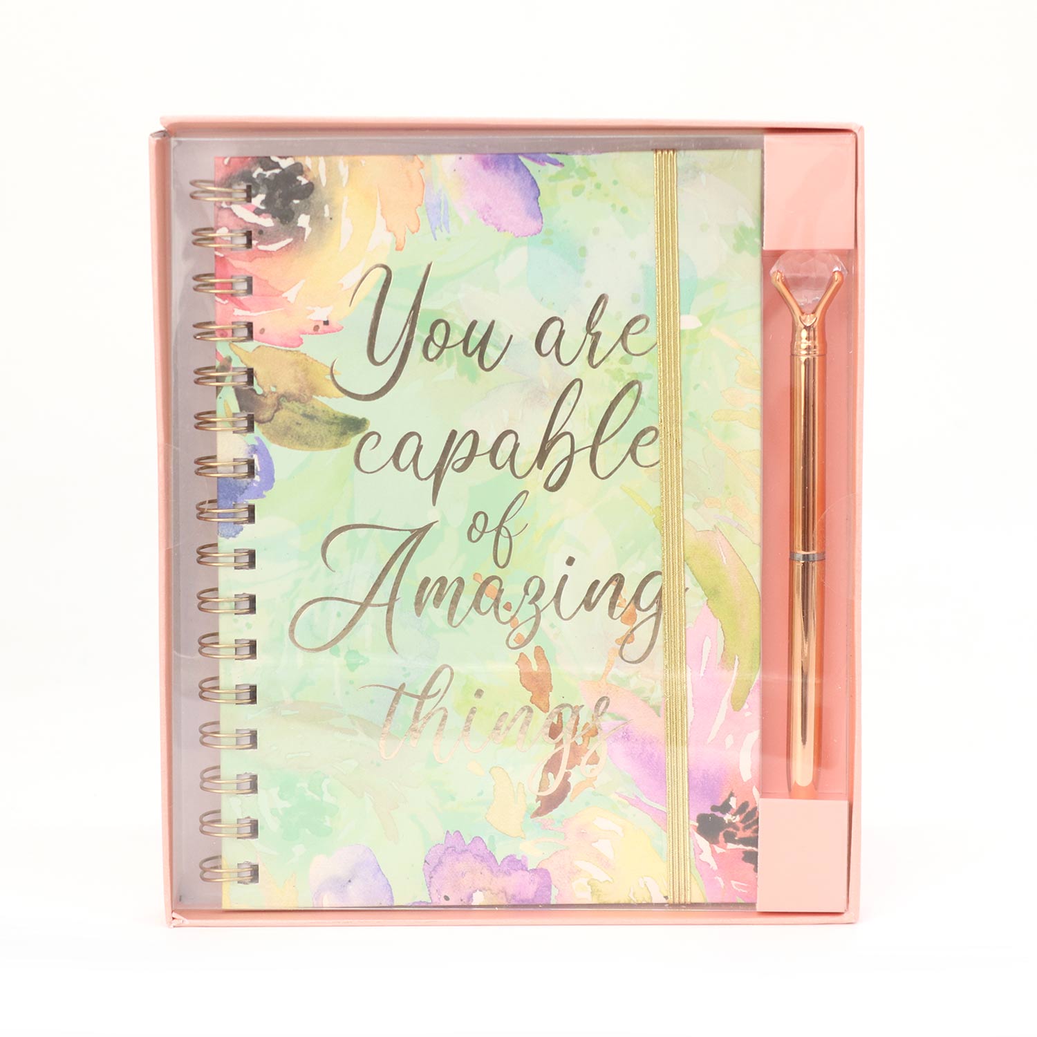 Stationery Expression Journal Set With Pen - You Are Capable Of Amazin ...