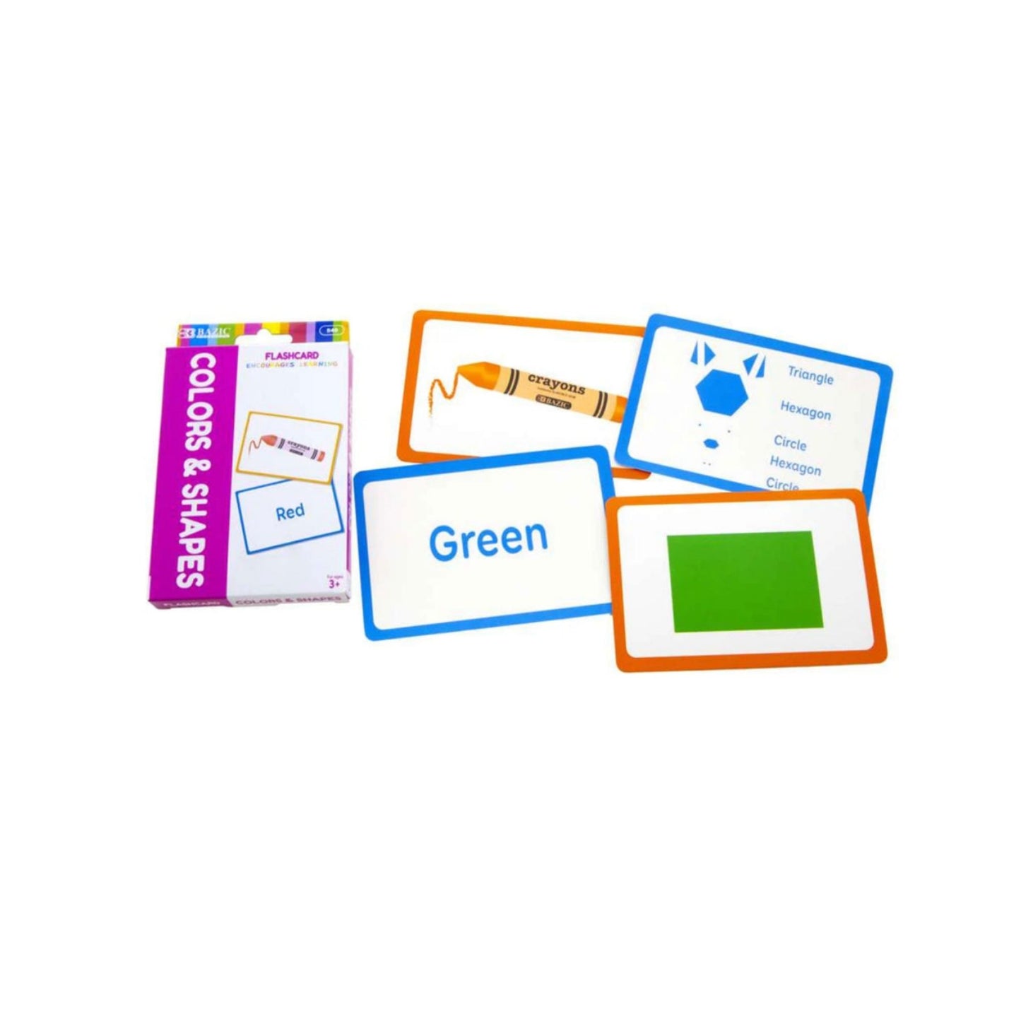 Bazic FlashCards - Colors & Shapes