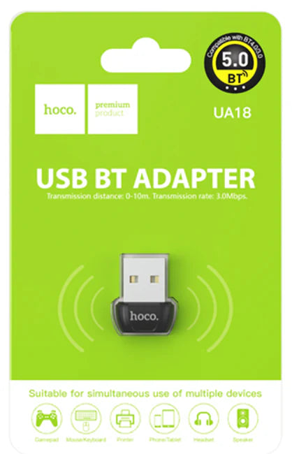 HOCO Premium Products, USB Bluetooth Adapter 5.0 BT