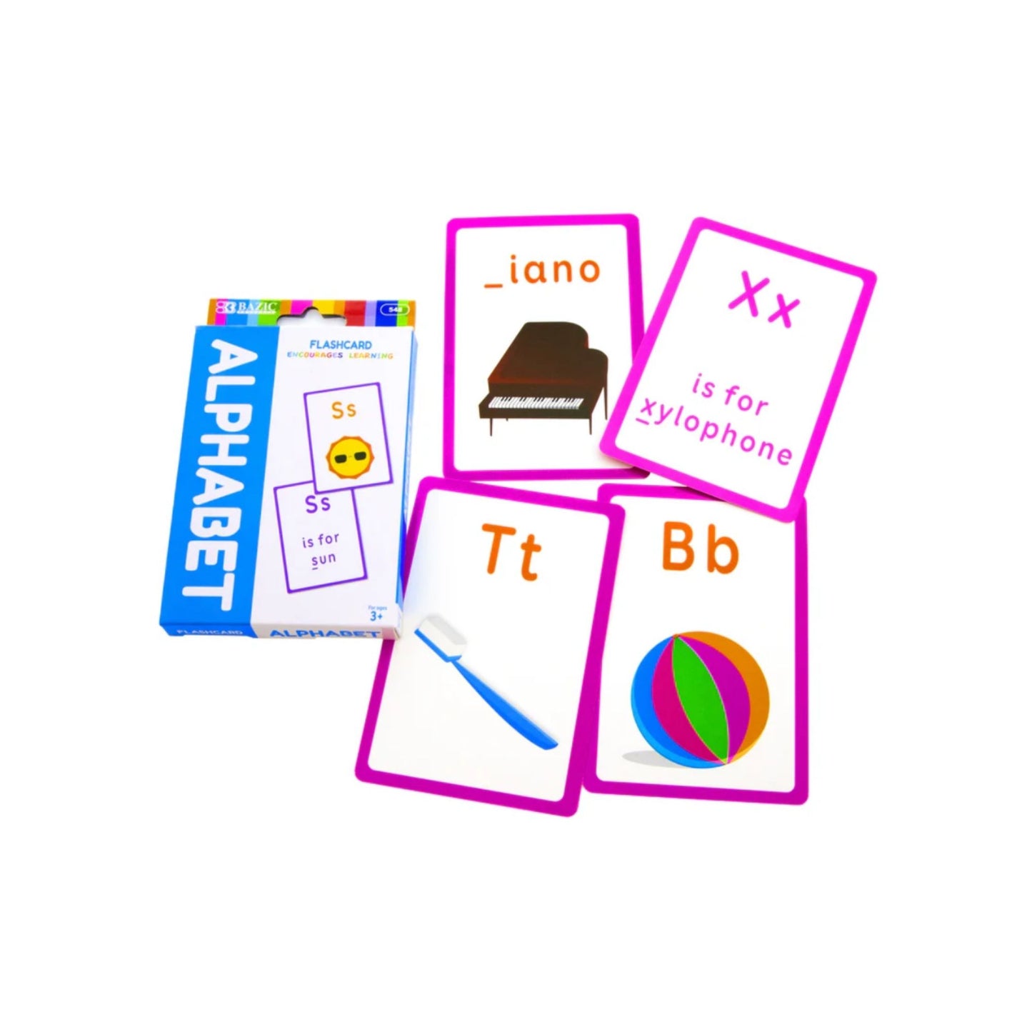 Bazic Flash Cards, Alphabet