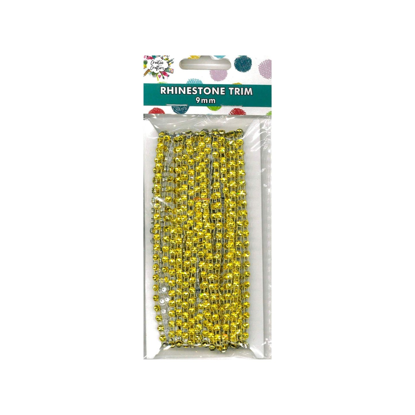 Creative Crafters Rhinestone Trim, 9mm