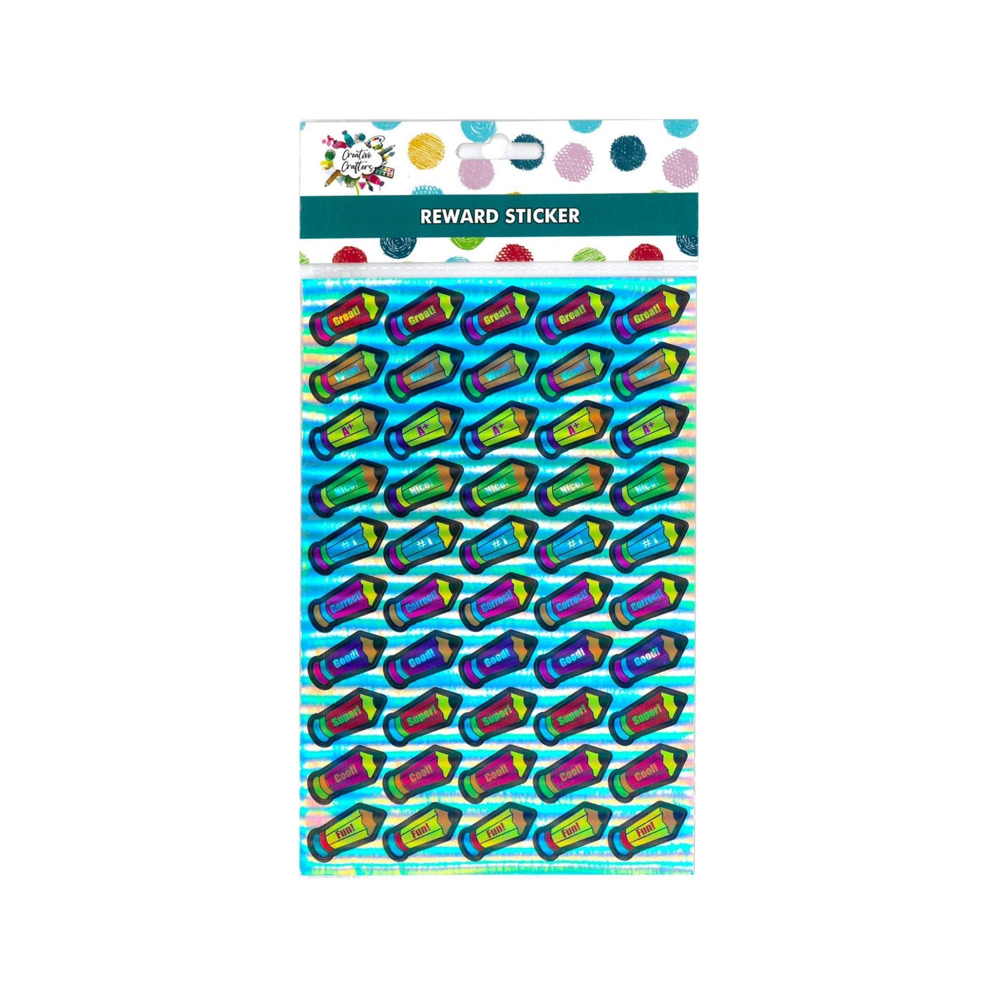 Creative Crafters Reward Stickers