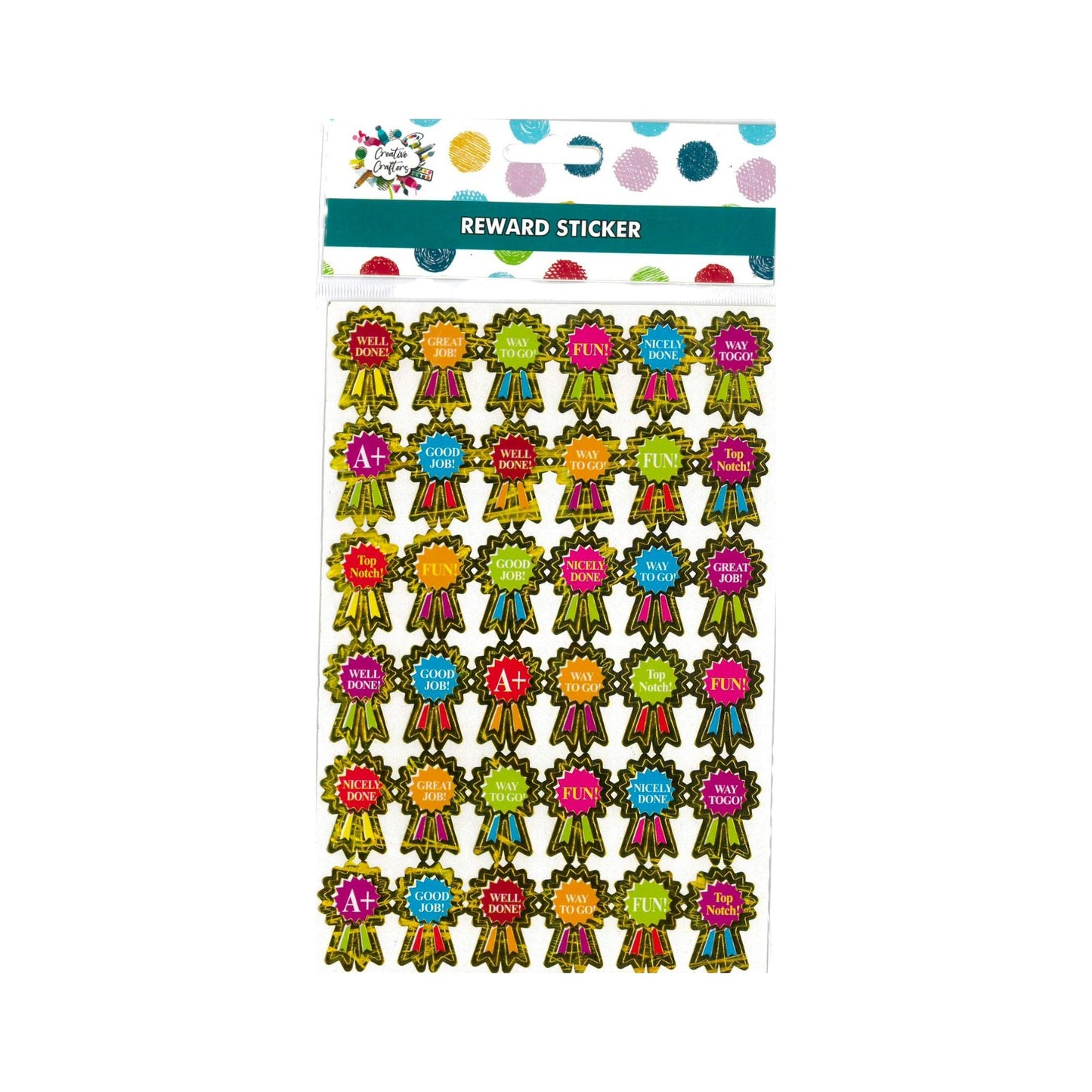 Creative Crafters Reward Stickers
