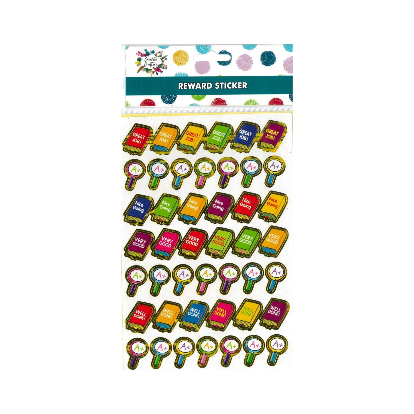 Creative Crafters Reward Stickers