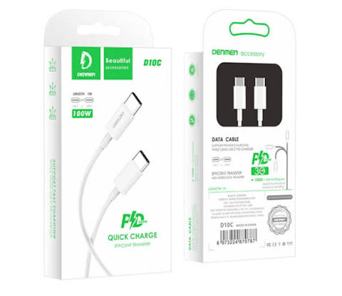 Denmen Quick Charge Cable 100W