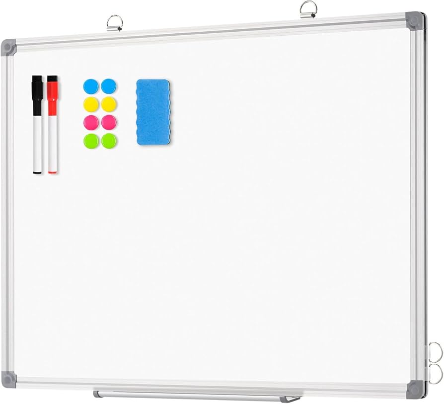 Foska Magnetic White Board 45x60 cm ( 1.5 ft x 2 ft)