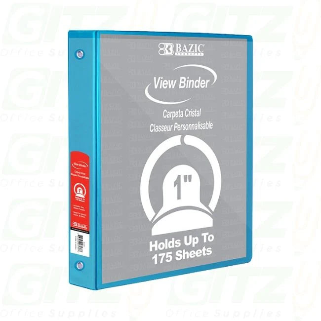 Bazic View Binder - 1"