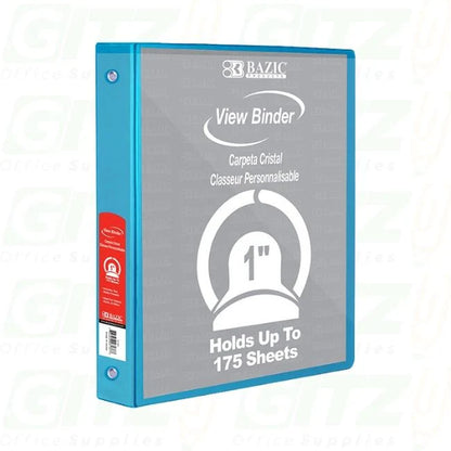 Bazic View Binder - 1"