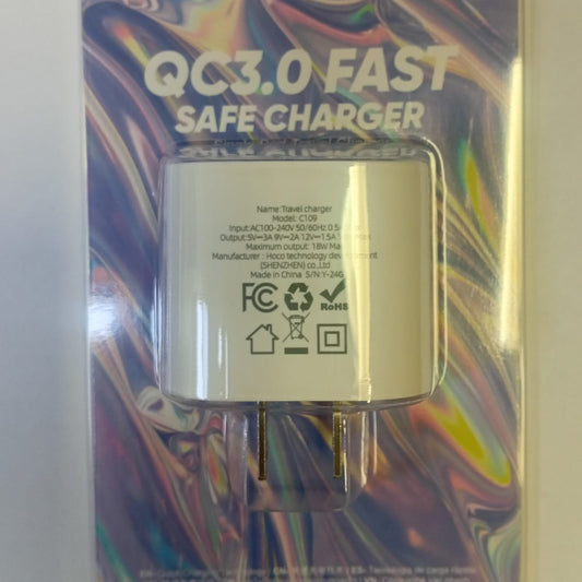 Hoco QC 3.0 Fast Safe Charger 18W