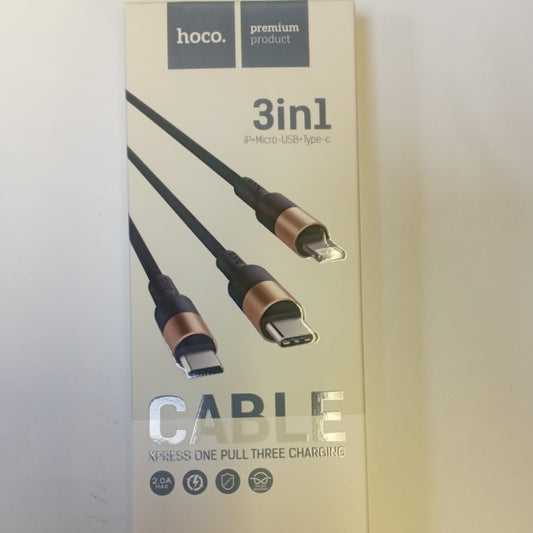 Hoco 3in1 Charger