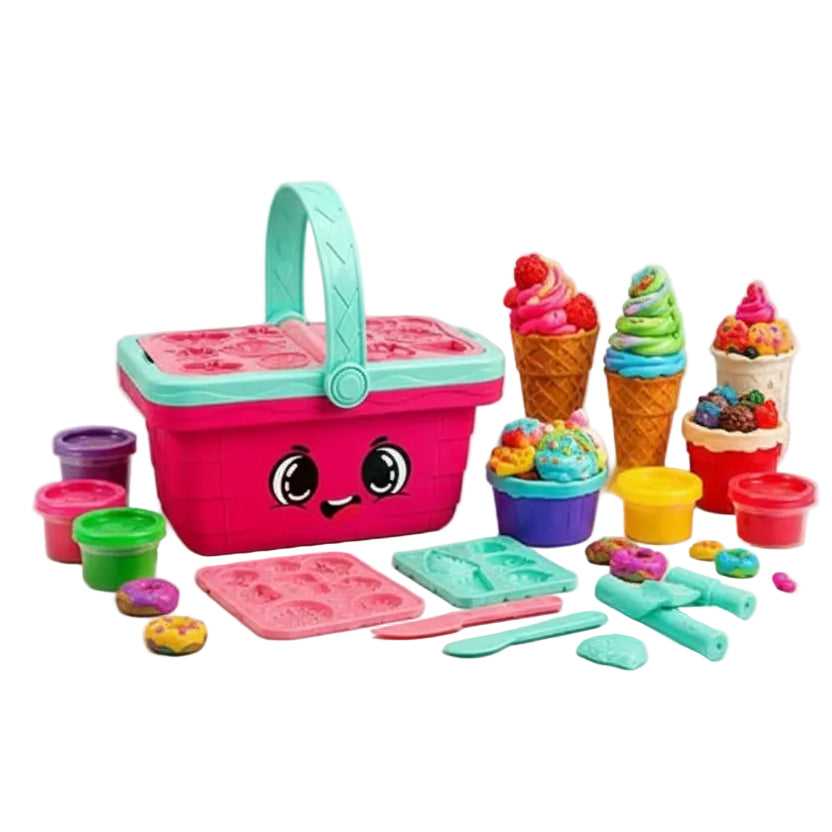 Ice Cream Hand Basket