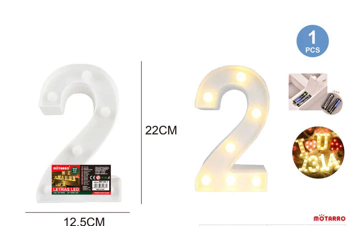 Motarro LED Number 2