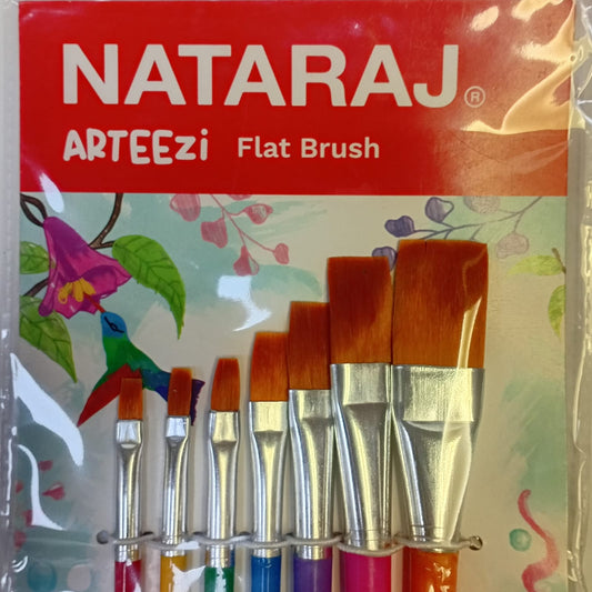 Nataraj Flat Brush Set
