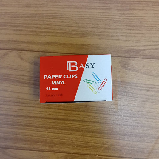 Basy Paper Clips Vinyl  28mm