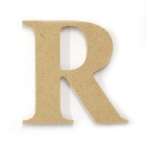 5" Wooden Letter