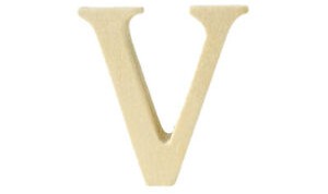 5" Wooden Letter