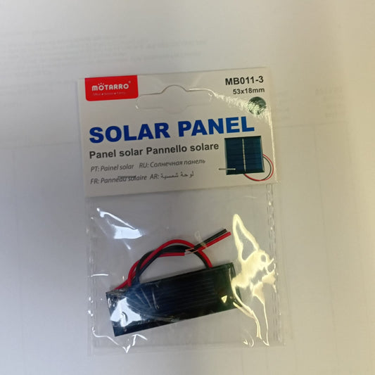 Motarro Solar Panel 53x18mm