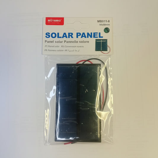 Motarro Solar Panel 98x58mm