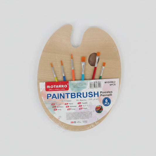 Motarro Paint Brush & Palette Set