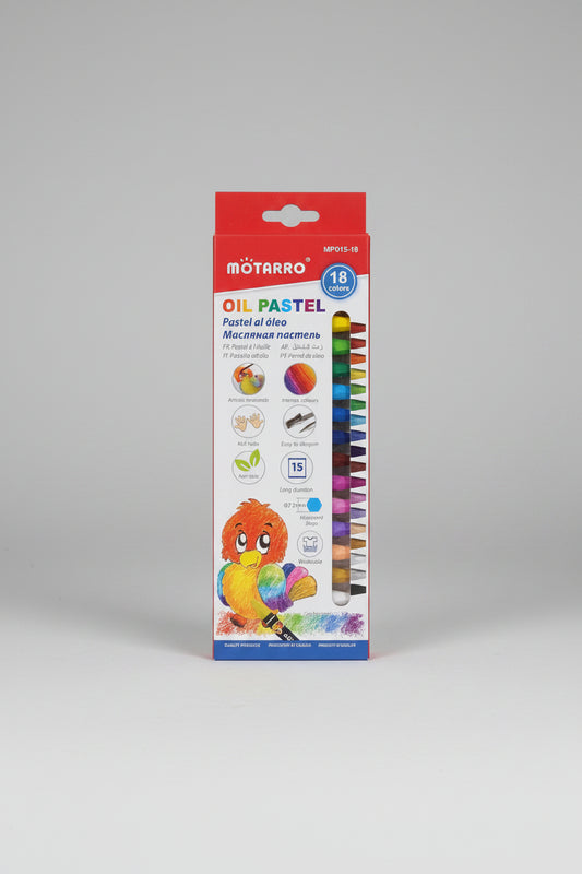 Motarro Oil Pastel 18 colours