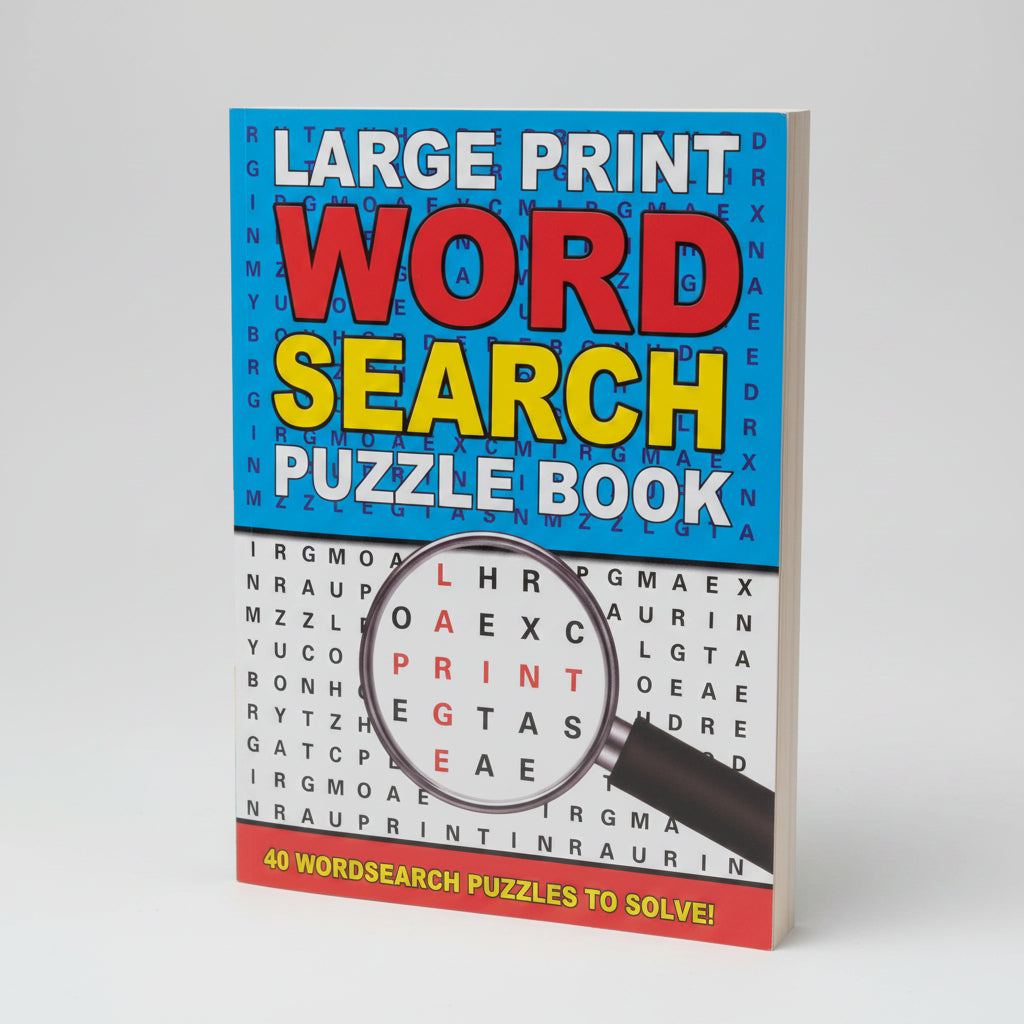 Large Print Word Search Puzzle Book