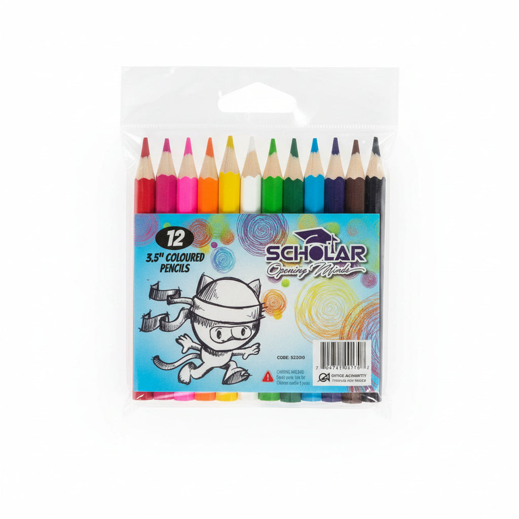 Scholar 3.5" Colored Pencils 12pk