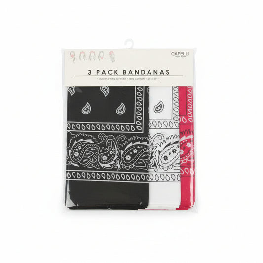 3 Pack Bandanas