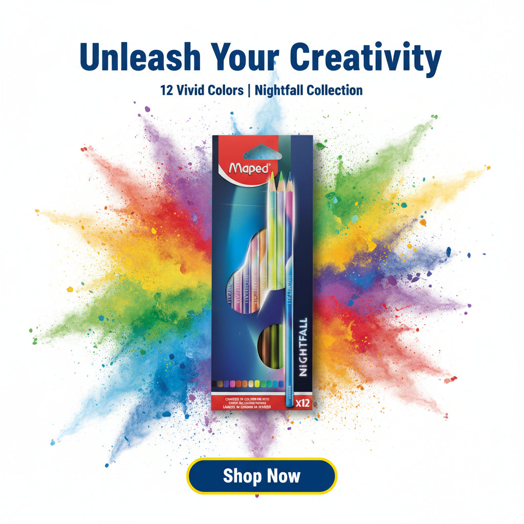 Maped Nightfall Colour Pencils 12's