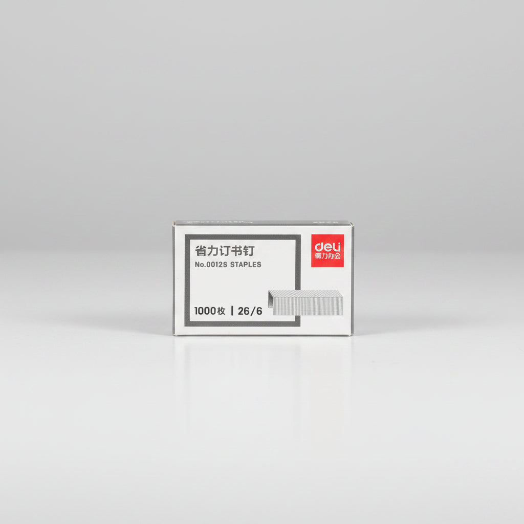 Deli Effortless staples 26/6 1000pcs