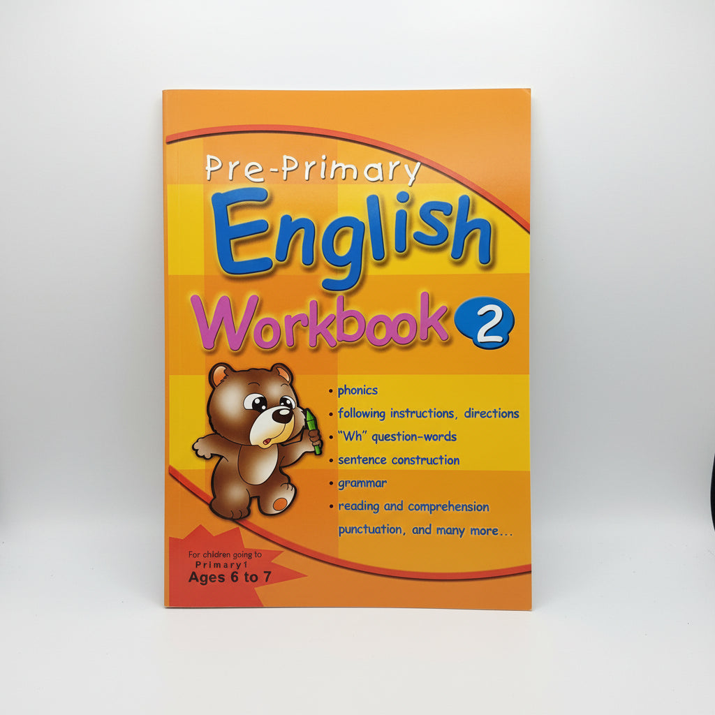 Pre Primary English Workbook