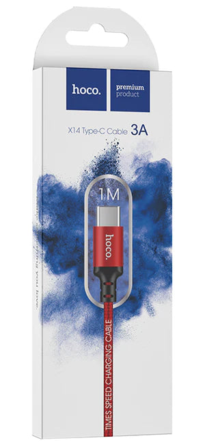 HOCO Premium Products, Times-Speed Charging Cable x14 Type-C 3A 1M