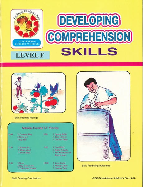 Developing Comprehension Skills - Frank M Porter