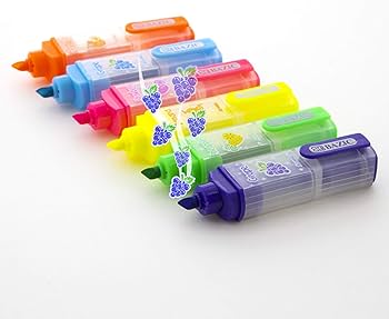 Bazic Scented Fluorescent Highlighters