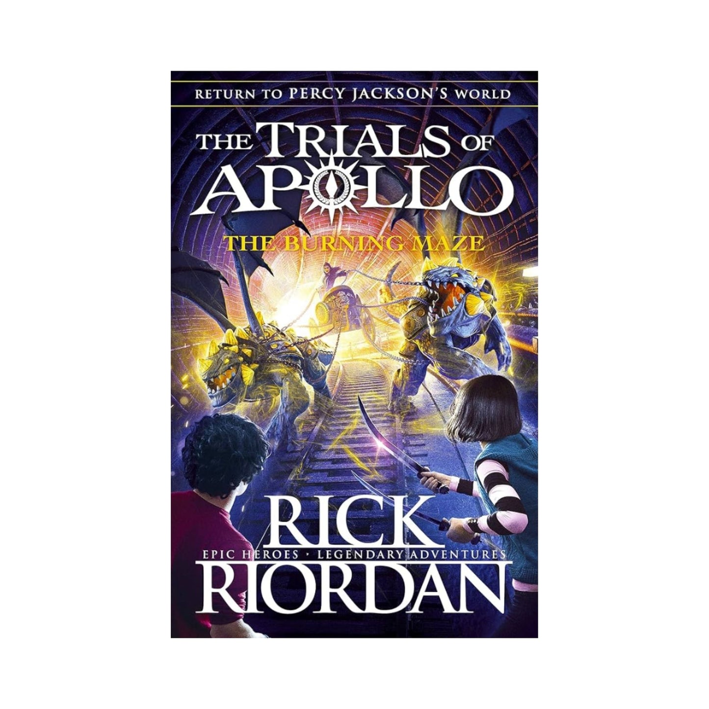 The Trials of Apollo books by Rick Riordan