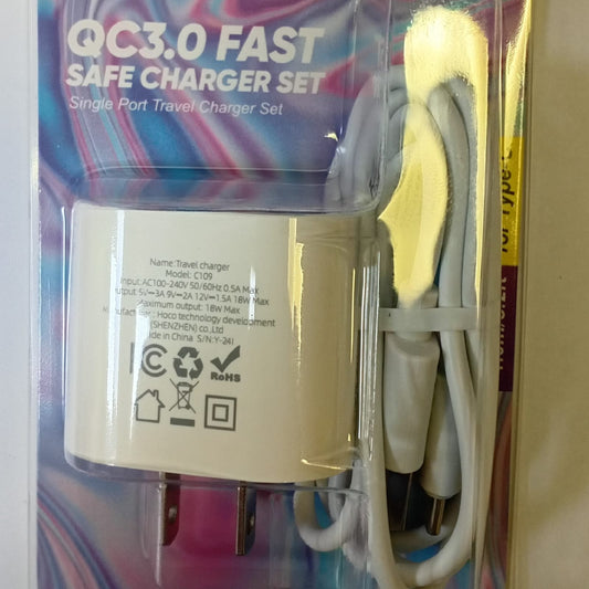 Hoco Charger Set 18W