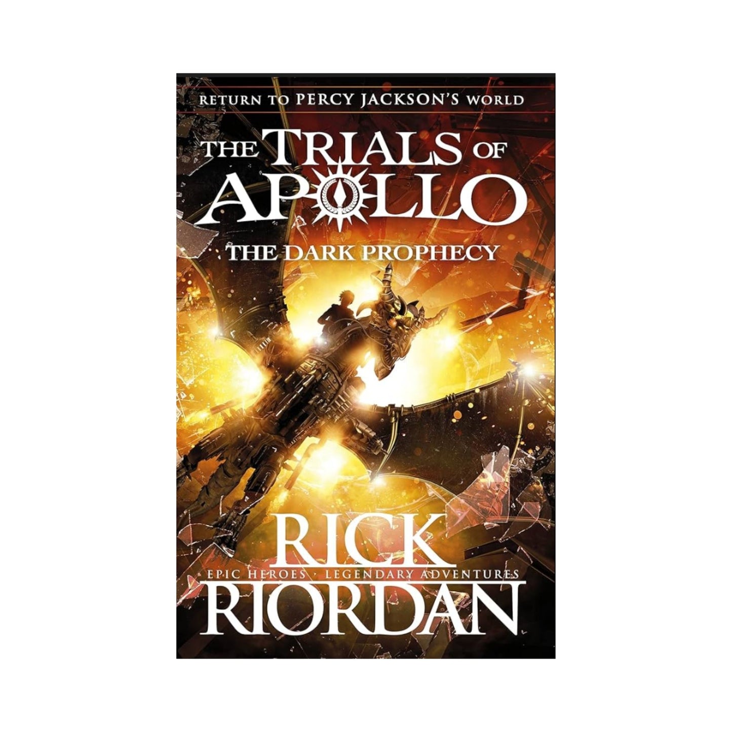 The Trials of Apollo books by Rick Riordan