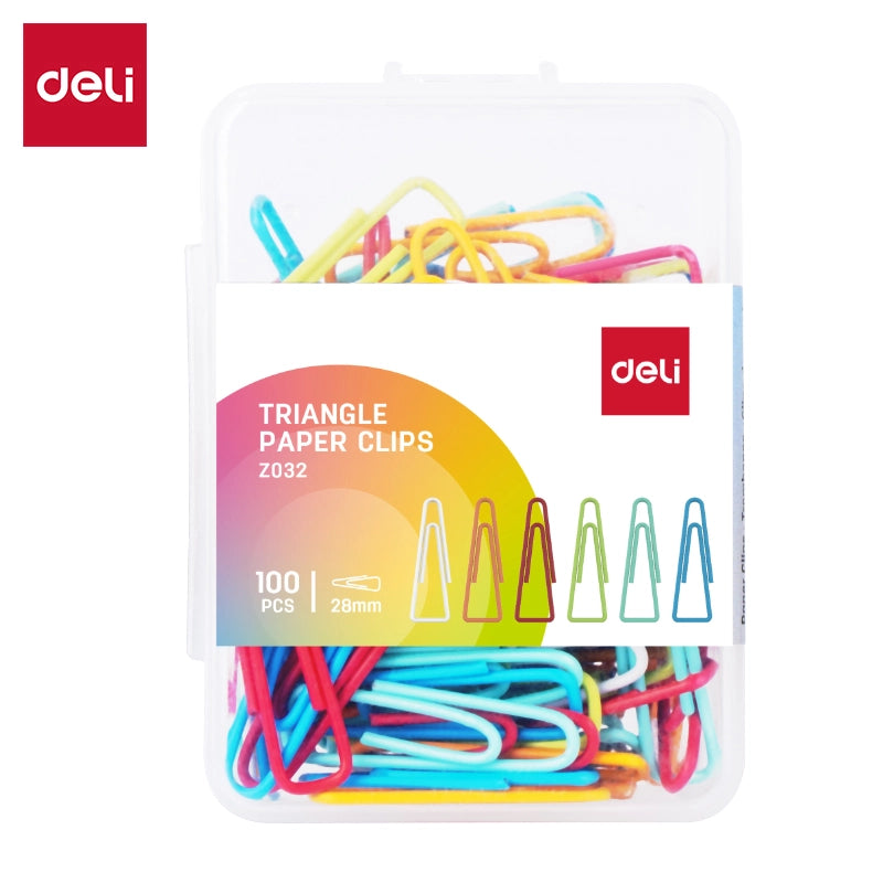 Deli Triangle Paper Clips