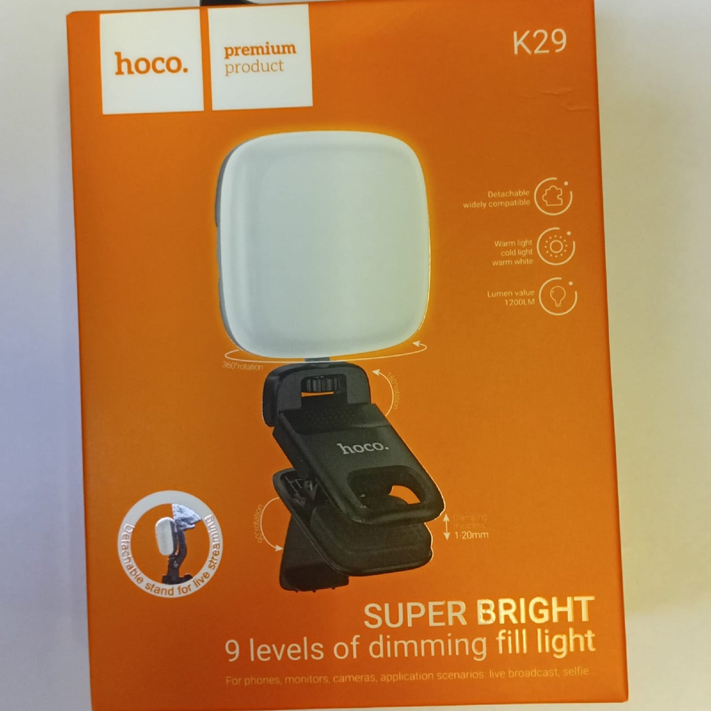 Hoco Super Bright Detachable Stand Light