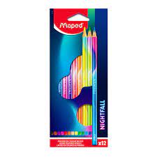 Maped Nightfall Colour Pencils 12's