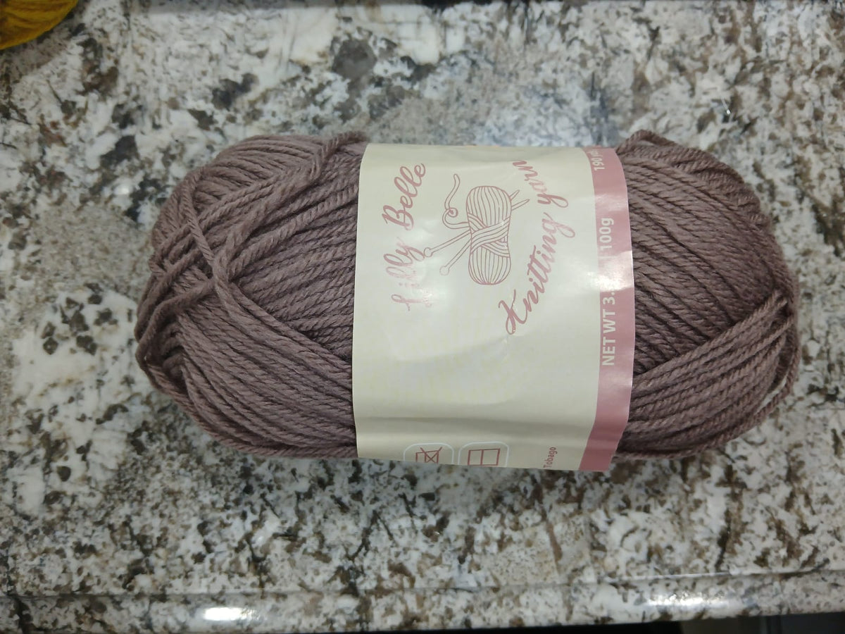 Lilly Belle Knitting Yarn 100g