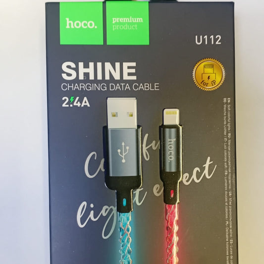 Hoco Shine Charging Data Cable