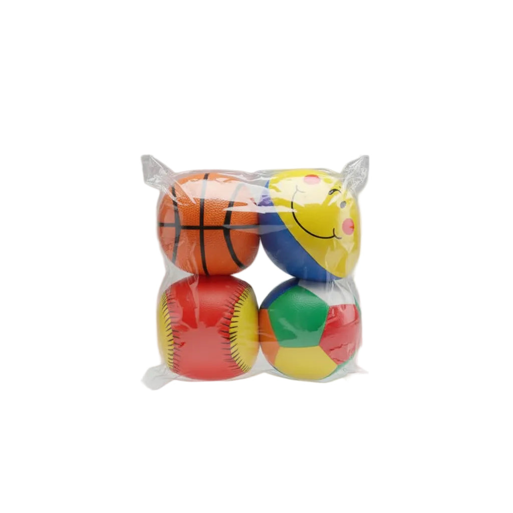 Funny Toys Soft Balls 4pc