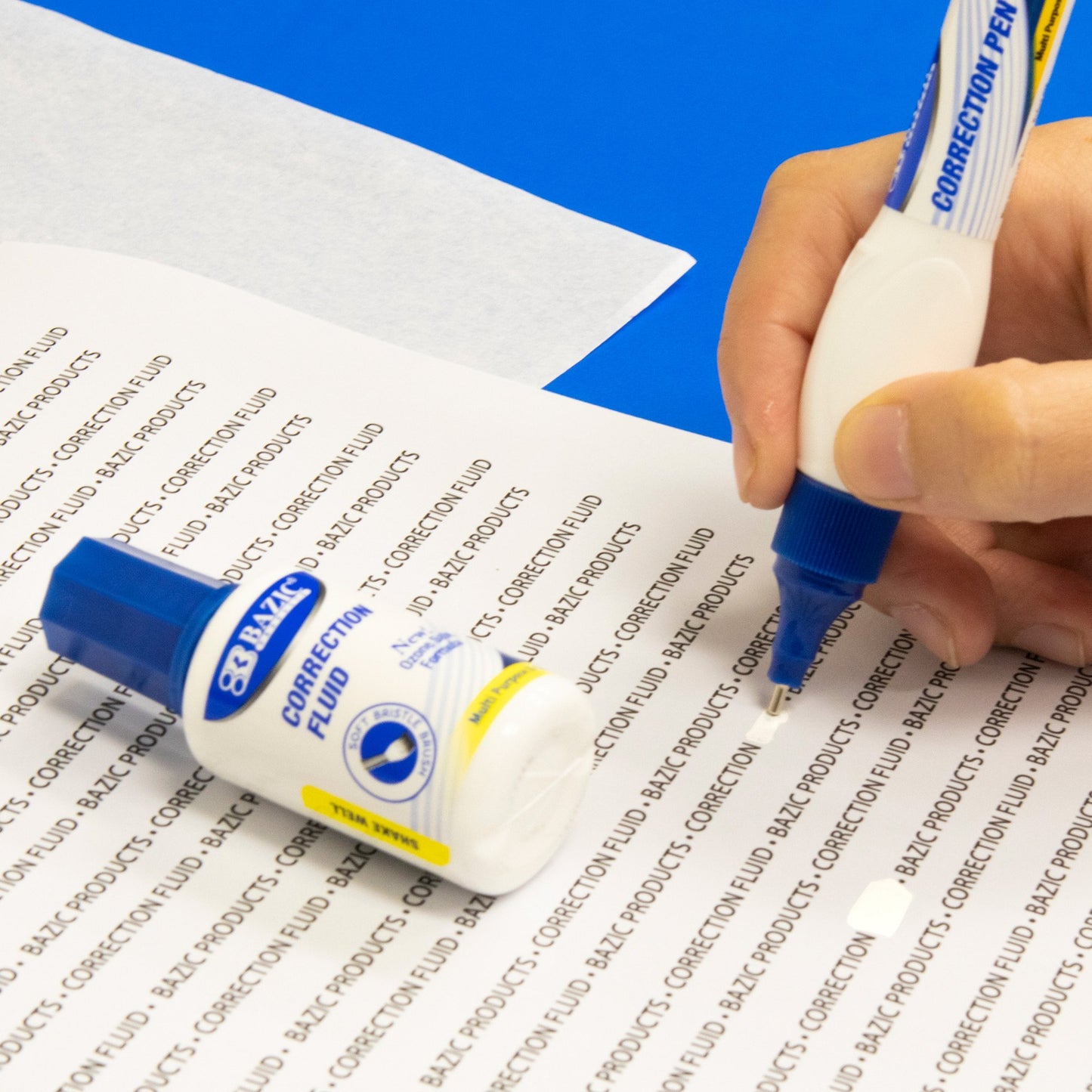 Bazic Correction Pen, 2pk