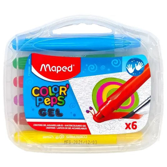 Maped Color Peps Gel Crayon 6pcs
