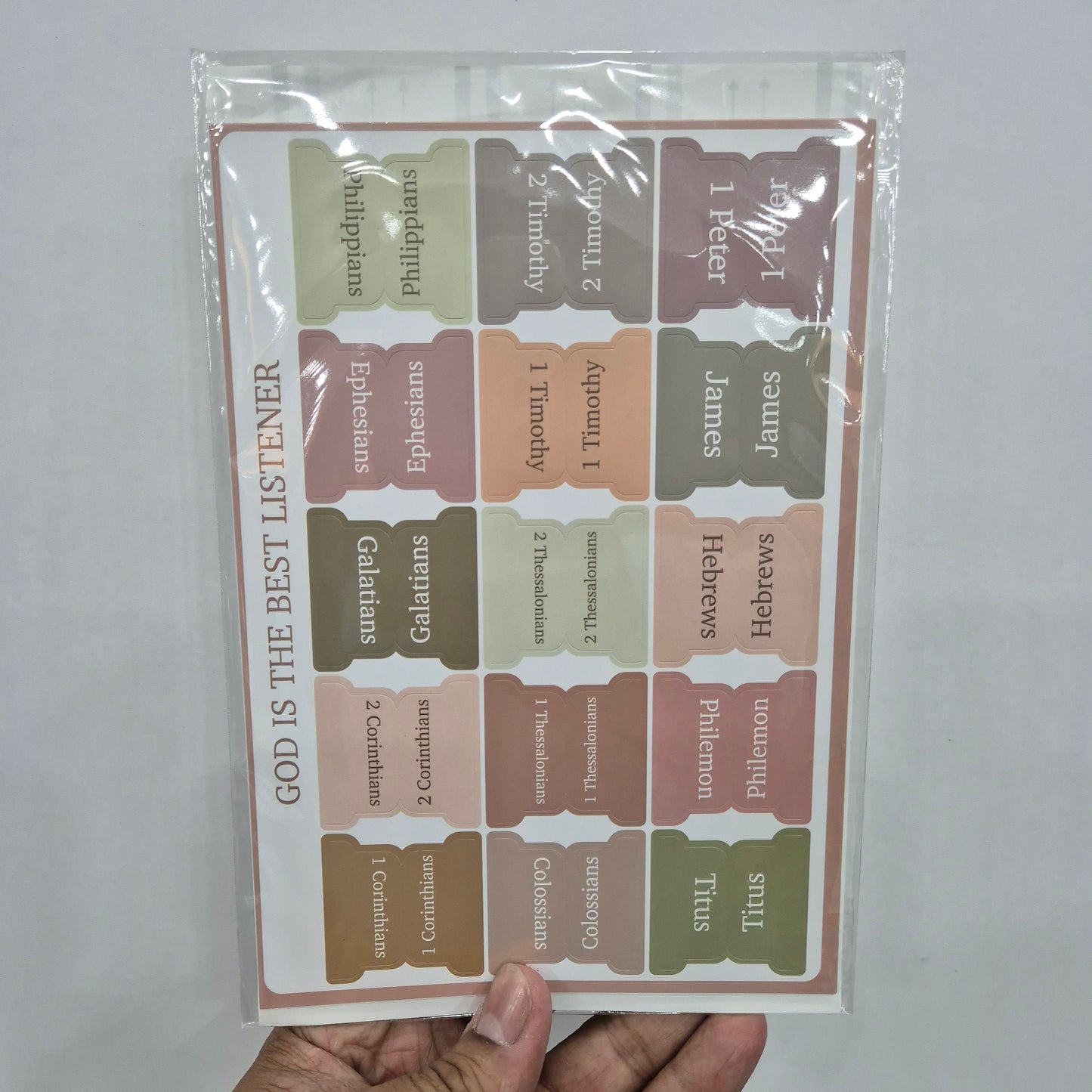 Bible Tabs & Bookmark Set